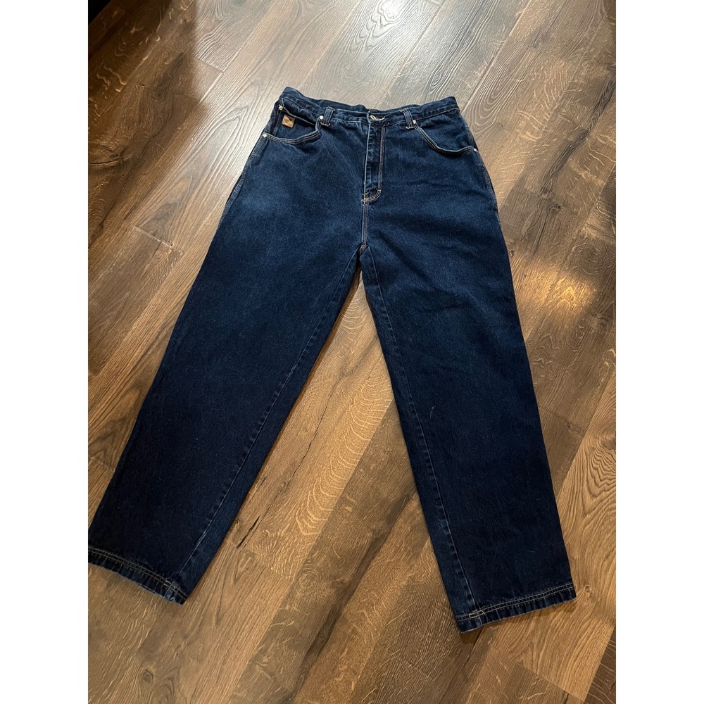 TUFF‎ STANDARD Mens Dark Wash Carpenter Jeans Size 38x32 Straight Fit